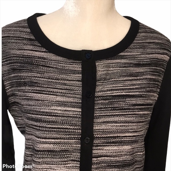 Three dots button front cardigan - Picture 2 of 8